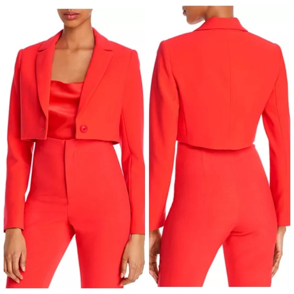 Alice + Oliva Lorinda Slim-Fit High-Waist Cropped Pant Size 4 - Picture 2 of 13